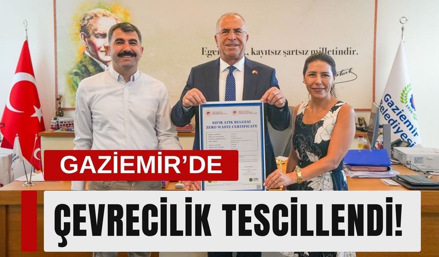 Gaziemir’de geri dönüşümde dikkat çeken başarı!
