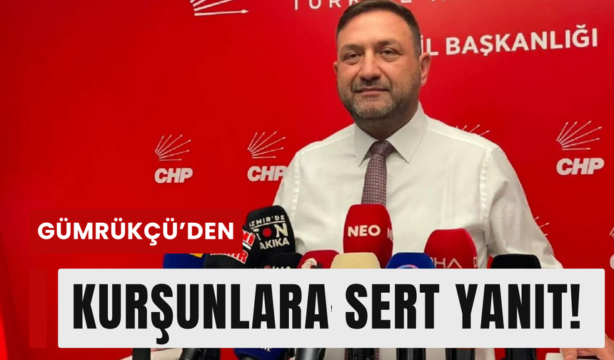 Başkan Gümrükçü: 'Kurşunlar hedefe ulaşamayacak!'