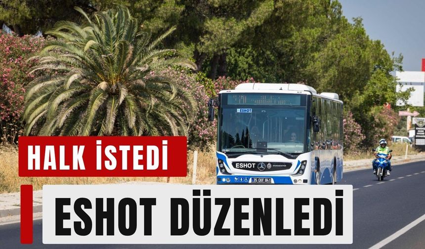 Torbalı’dan Pamucak’a direkt ulaşım dönemi başladı
