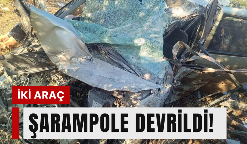 Menderes'te feci çarpışma: 2 ölü!