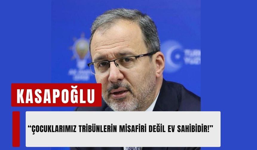 Kasapoğlu’ndan Gençlerbirliği taraftarına tepki