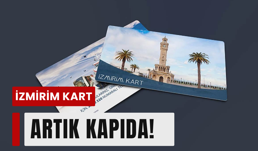 İzmirim Kart başvurusu cebe taşındı!