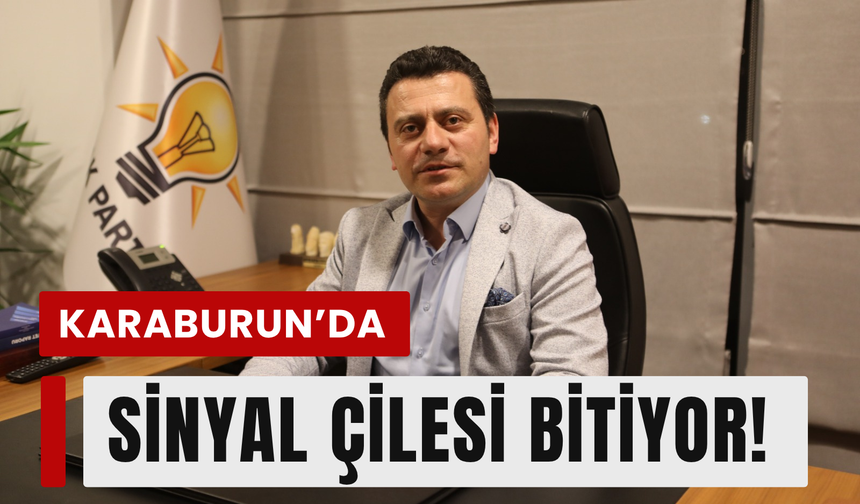 İlçe Başkanı Avcı müjdeyi verdi!