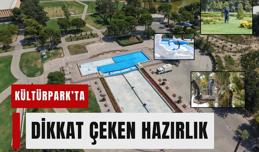 Kültürpark’ta fuar mesaisi başladı!