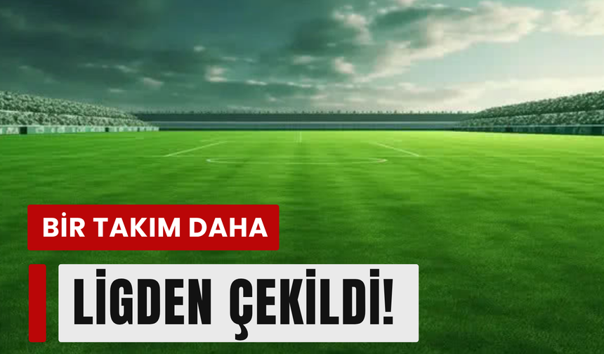 İzmir futbolunda kriz büyüyor: Bir takım daha ligden çekildi!