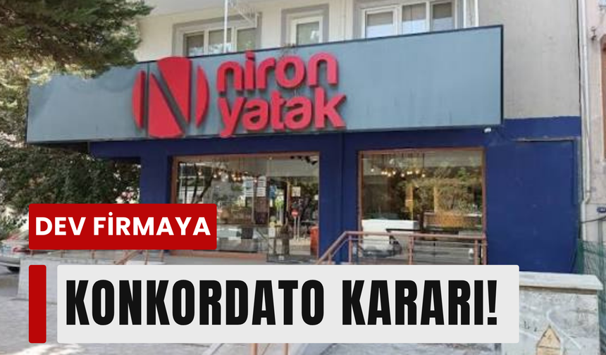 İzmirli yatak devine konkordato kararı!