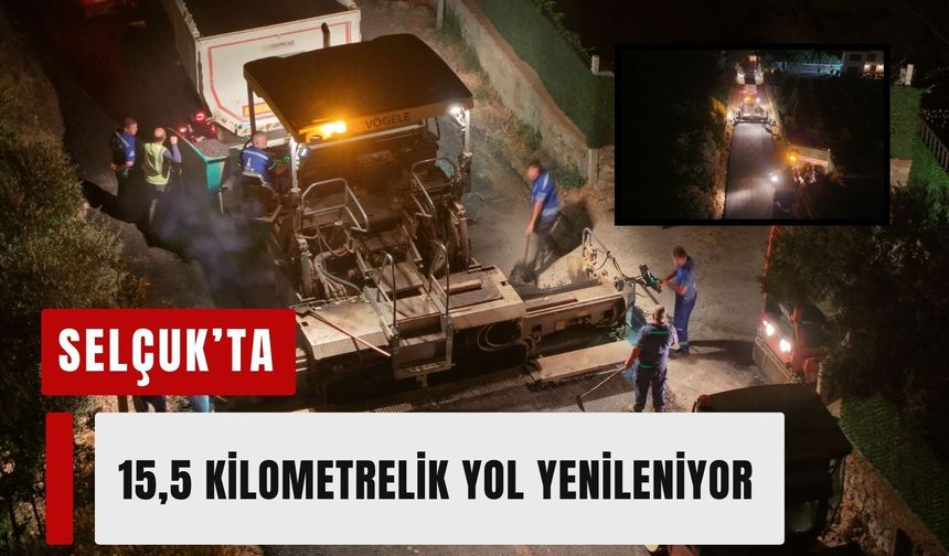 Selçuk’ta ulaşımı rahatlatacak çalışma başladı!