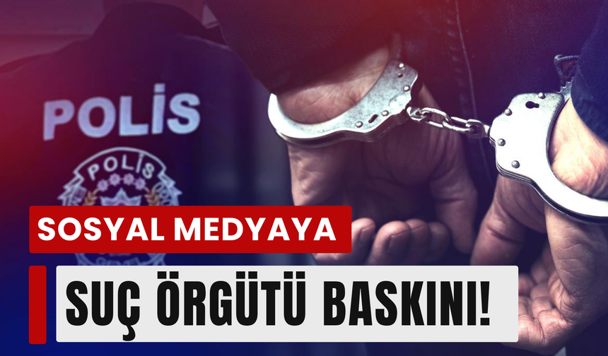 İzmir'de suç örgütü propagandası operasyonu: 3 tutuklama!
