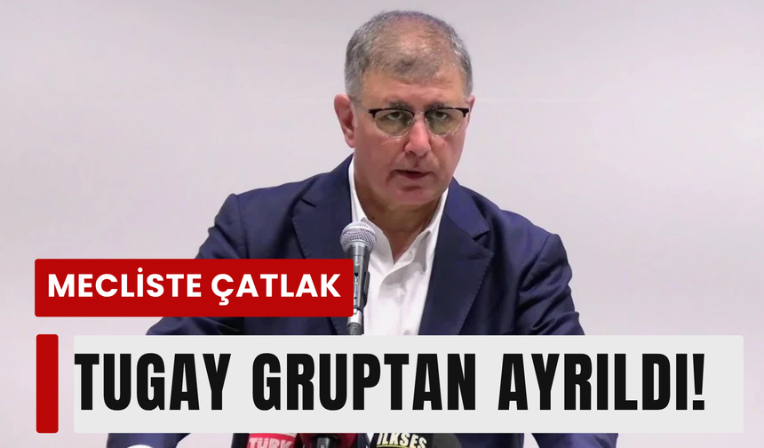 Meclis grubunda kriz: Tugay ayrıldı!