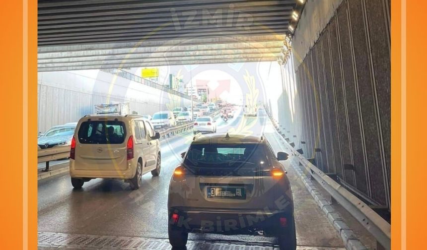 Akçay Caddesi’nde araç arızası