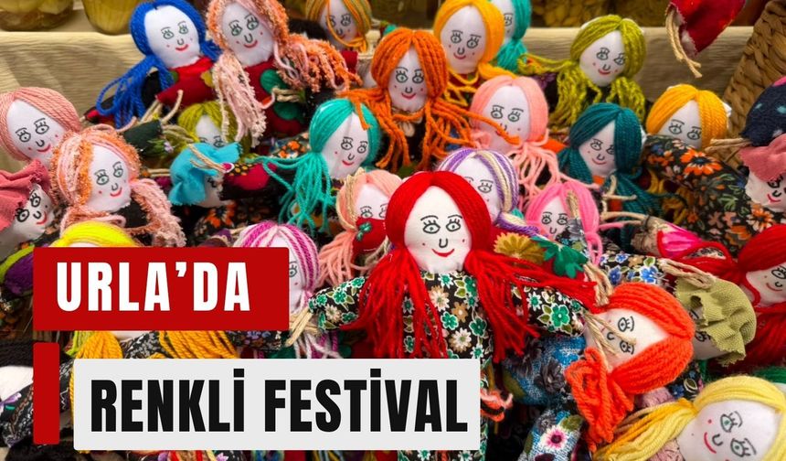 Urla’da 700 yıllık köyü renklendiren festival
