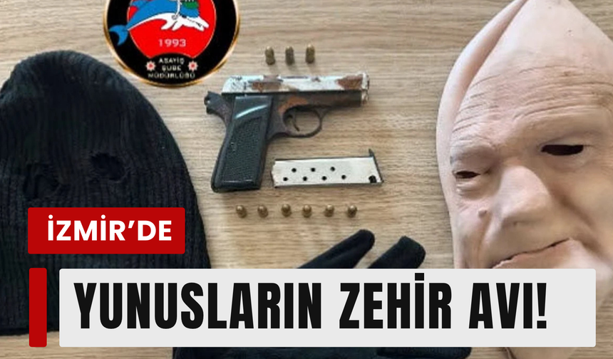 İzmir’de Yunus ekiplerinin bir haftalık suç bilançosu!