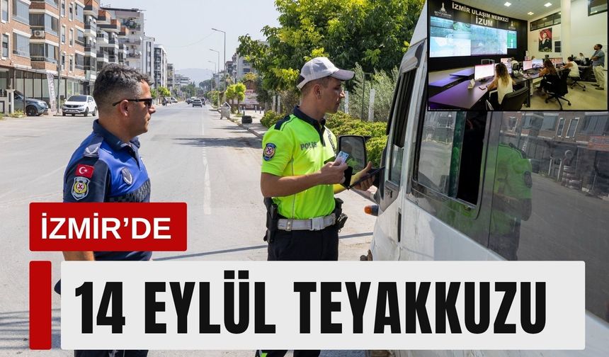 İzmir’de okulların açılacağı gün için ulaşım seferberliği