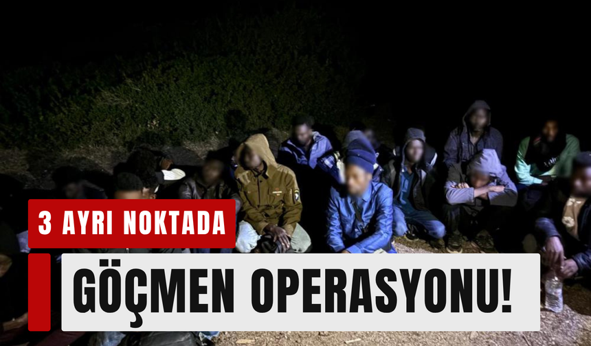 Sahil Güvenlikten peş peşe operasyon!