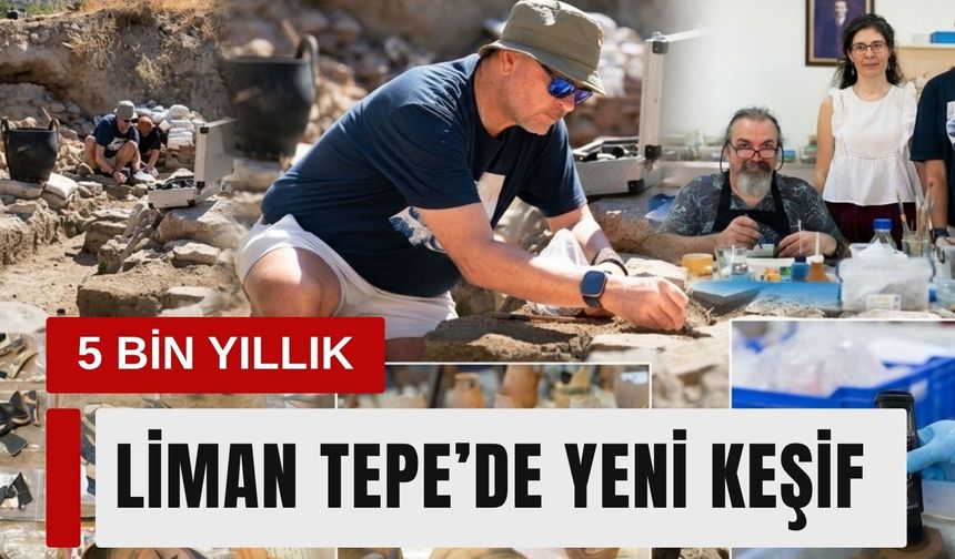 5 bin yıllık Liman Tepe’de su sistemi bulundu