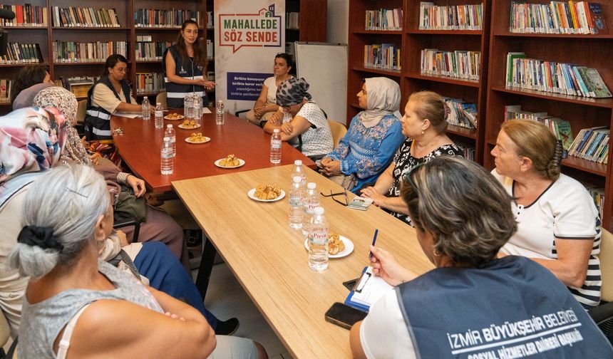 Büyükşehir’den Buca’da mahalle buluşması