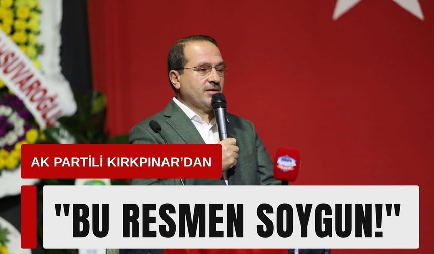 Kırkpınar’dan İZSU faturalarına tepki: 'Bu resmen soygun!'
