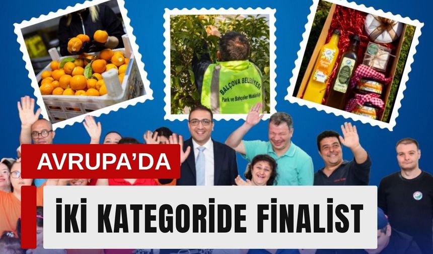 Balçova, Avrupa’da iki kategoride finalist