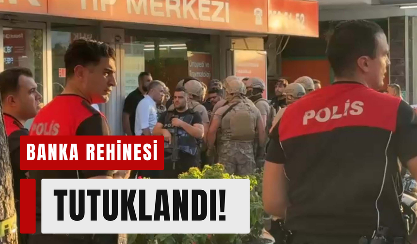 Karabağlar’da bankada rehine olayı: Şüpheli tutuklandı!