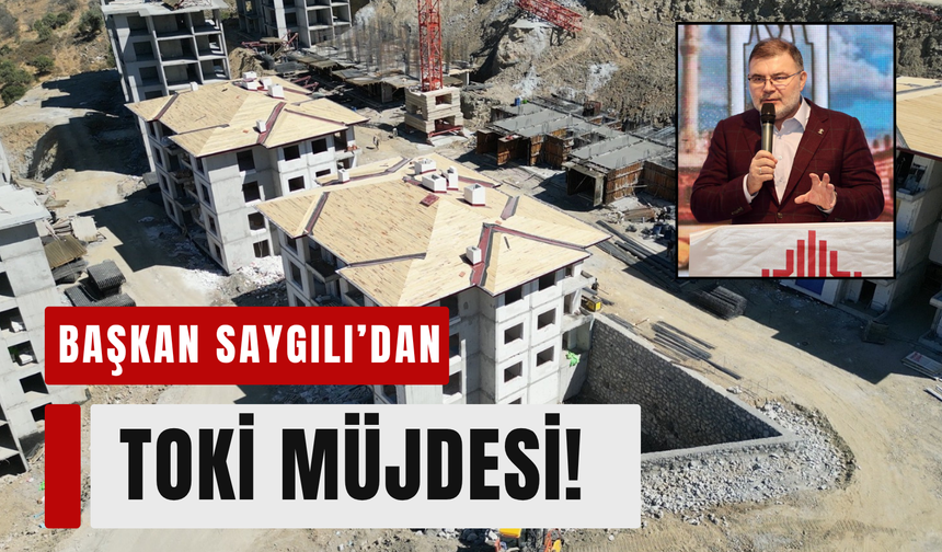 Karabağlar’da TOKİ müjdesi: 786 konut yükseliyor!