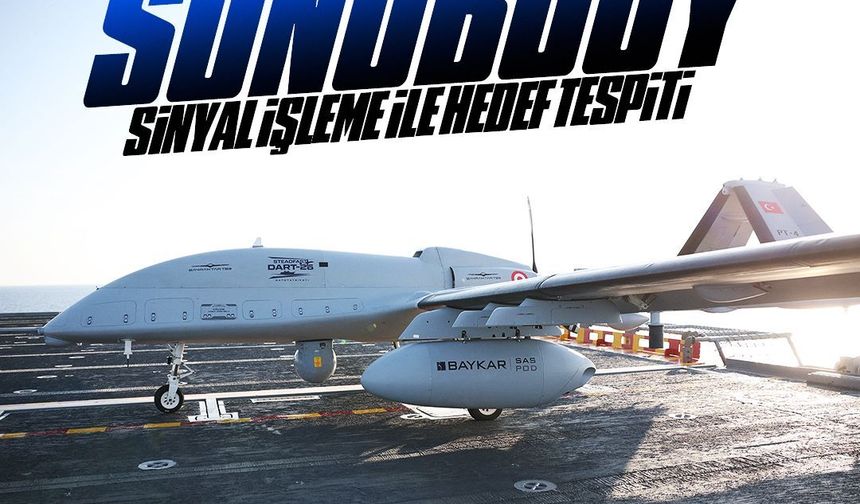 Bayraktar TB3, sonoboy atış testini başarıyla tamamladı
