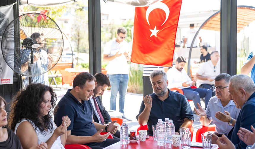 Bornova’da Kıbrıs Parkı’nda duygu dolu anma