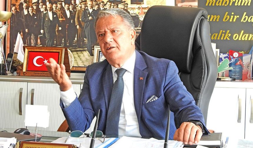ÇESO Başkanı Köfüncü: 'İş yaptık ama istediğimiz düzeyde değildi'