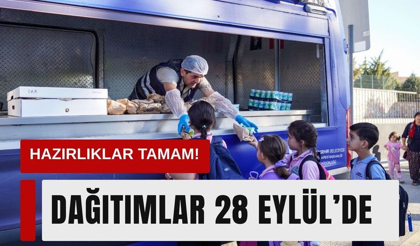 İzmir Büyükşehir Belediyesi’nden öğrencilere beslenme desteği