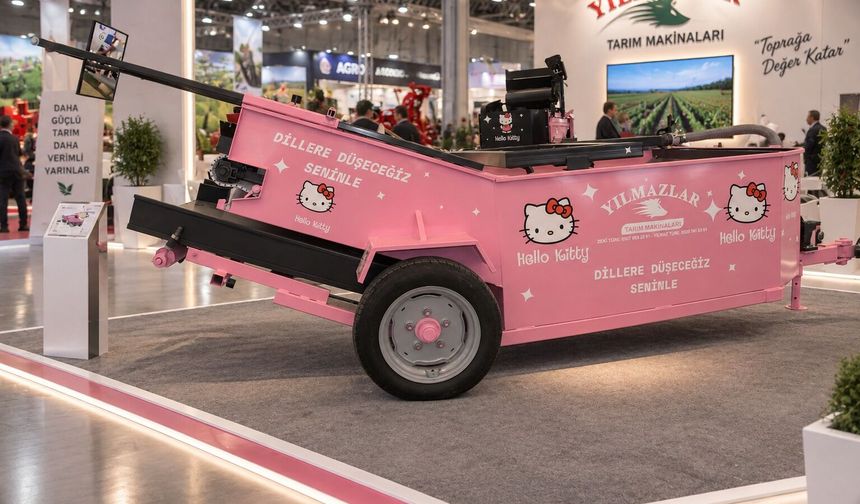 Hello Kitty tarlaya indi, SAGREX’e damga vurdu!