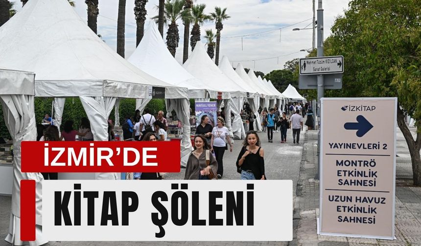 İzmir’de kitap şöleni