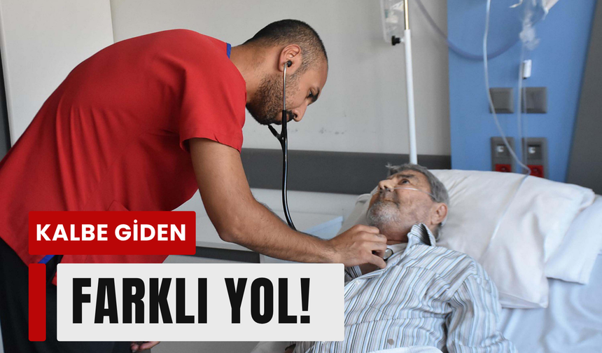 İzmir’de kalbe köprücükten müdahale!