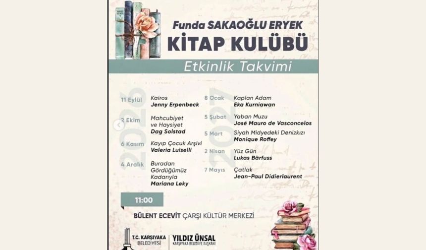 Karşıyaka Belediyesi'nden kitap tutkunlarına müjde