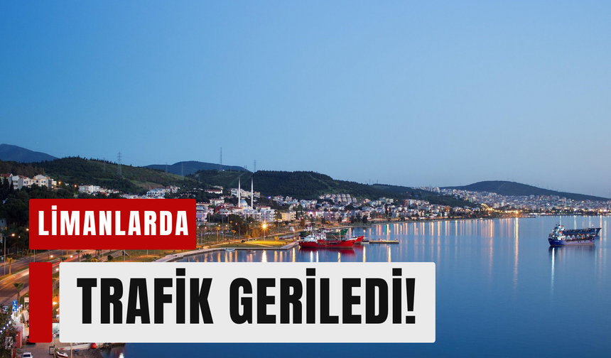 İzmir limanlarında konteyner trafiği geriledi!