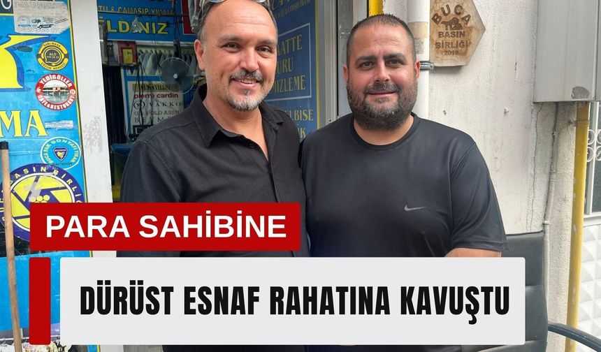 Yanlışlıkla gelen 83 bin lirayı sahibine teslim etti: 'İçim rahatladı'