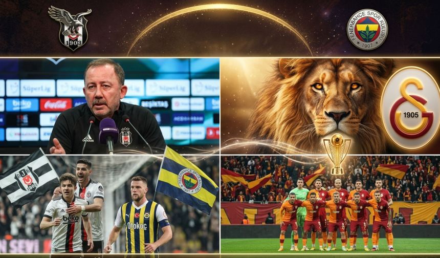 Sergen Yalçın açık açık söyledi! 'İki takım da birbirini değil o takımı takip etmeli!'