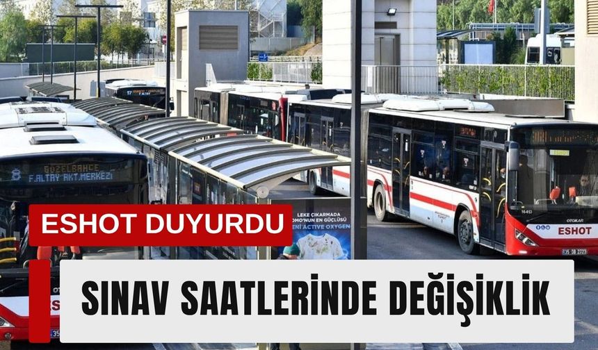 İzmir'de KPSS günü ulaşım alarmı