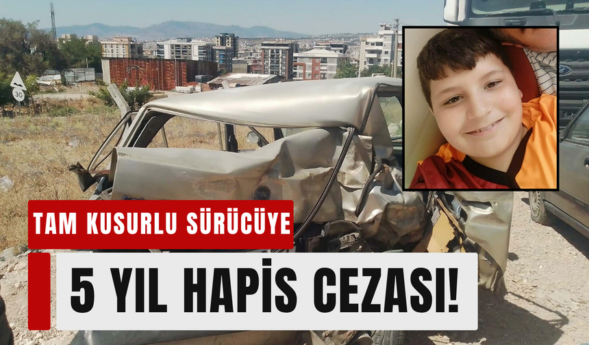 İzmir’de 10 yaşındaki Umut’un ölümüne 5 yıl ceza!