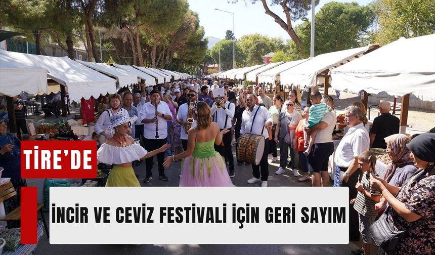 Tire’de incir ve ceviz festivali için geri sayım