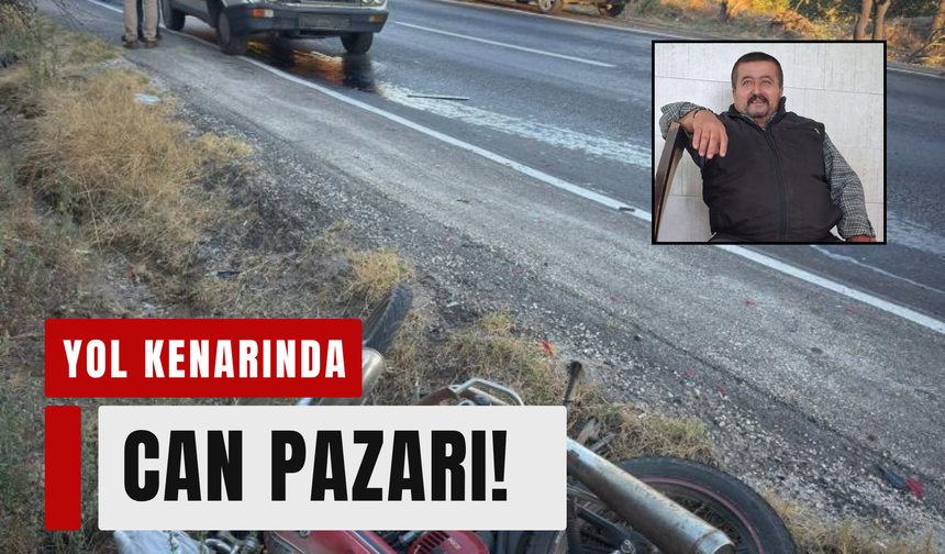 Ödemiş'te feci kaza: 1 ölü!