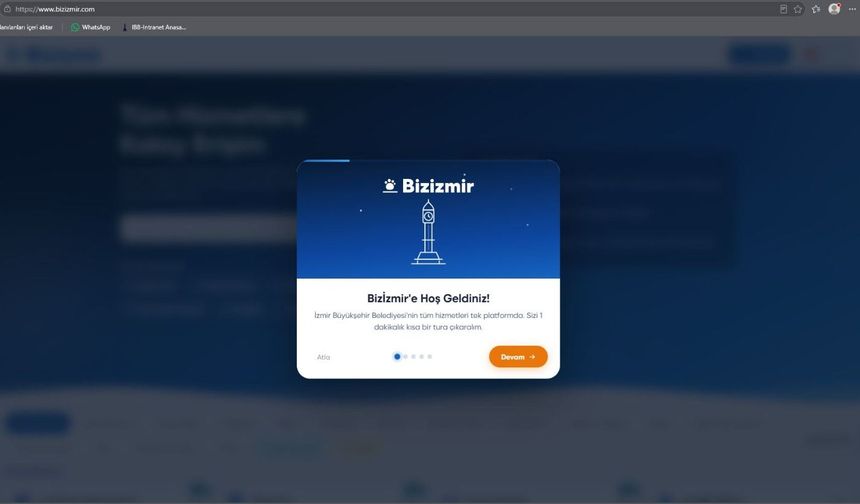 Bizİzmir yenilendi: Belediye hizmetleri tek noktada