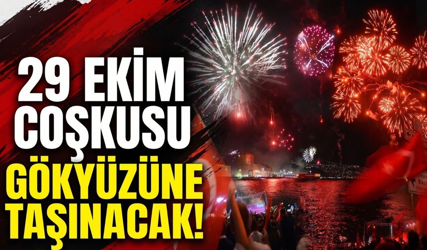 İzmir’de 29 Ekim coşkusu bin dronla gökyüzüne taşınacak