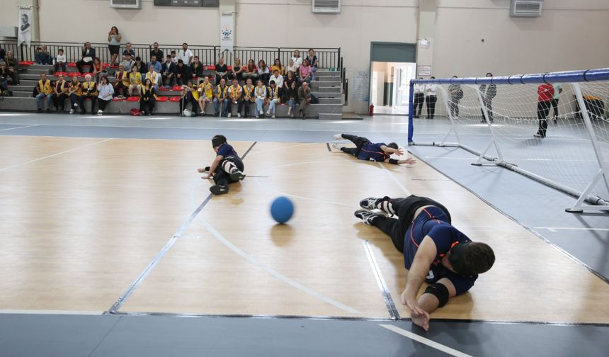 Çiğli’de 5. Geleneksel Goalball Turnuvası düzenlendi