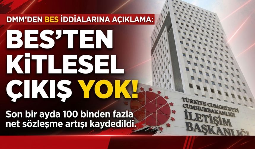 DMM’den BES iddialarına açıklama