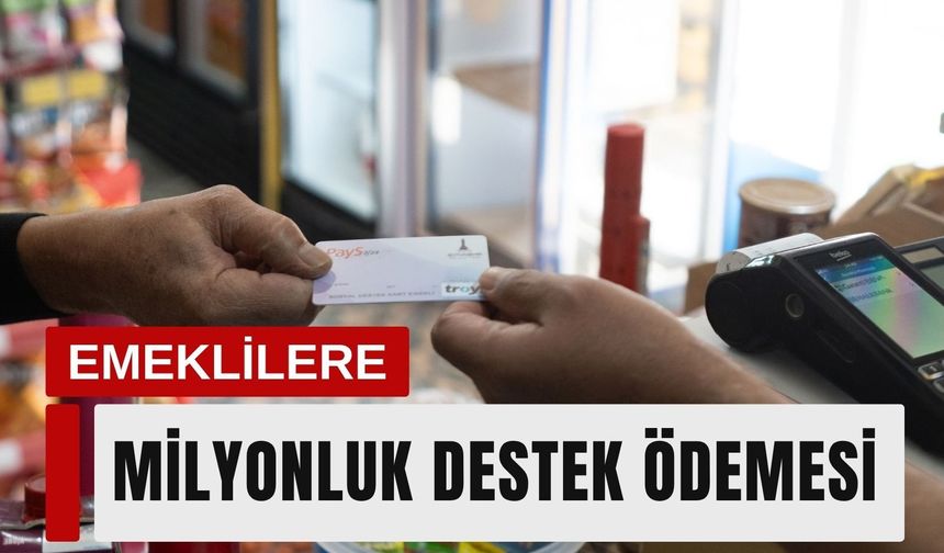 İzmir’de emeklilere milyonluk destek ödemesi