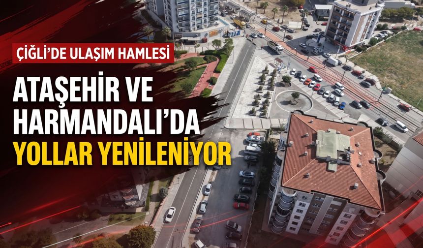 İzmir’de iki güzergahta yol mesaisi