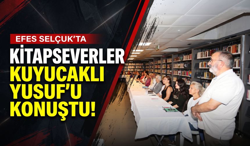 Efes Selçuk’ta kitap topluluğunun ilk buluşması gerçekleşti
