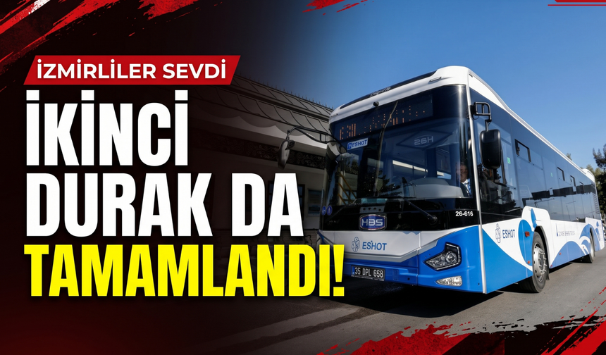 İzmirliler sevdi, ikinci durak da tamamlandı!