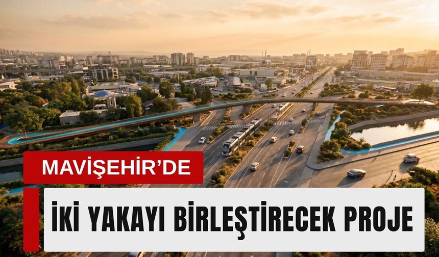 Mavişehir’de yeşil alanları birleştirecek proje