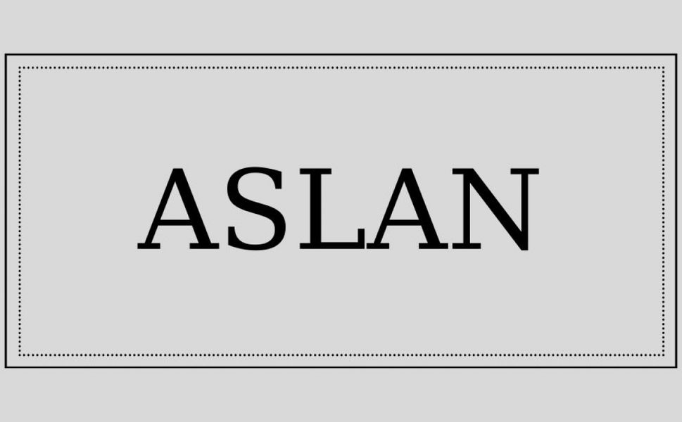 Aslan isminin anlamı ve kökeni nedir?