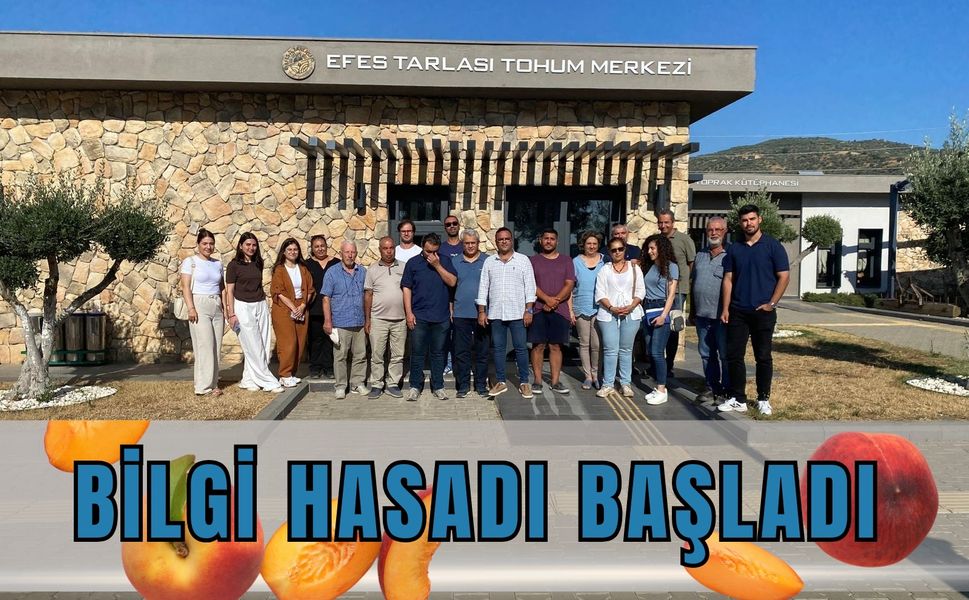 Efes Tarlası’nda verim yolculuğu başladı
